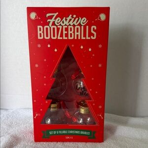 Festive Boozeballs Set - Red and Gold